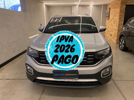 VOLKSWAGEN T-CROSS 1.4 250 TSI TOTAL FLEX HIGHLINE AUTOMÁTICO